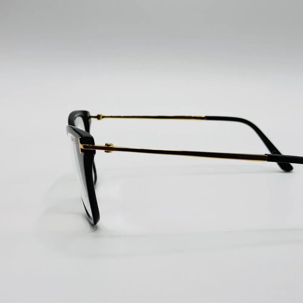 Tom Ford Eyeglasses Frame TF6097-B 001 Black Butterfly Frame 53-13-140 NEW